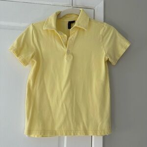 Janie and Jack Bright Yellow Polo Shirt